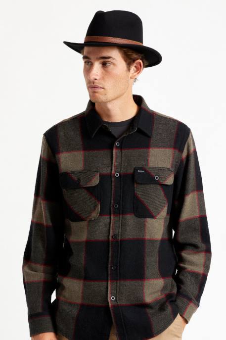 Unisex Brixton Brown Adjustable Buckle Hat Band Accessories