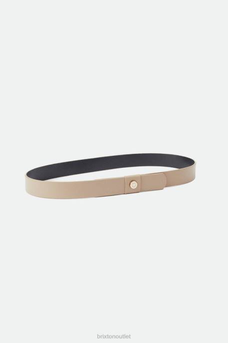 Unisex Brixton Light Taupe Adjustable Shield Hat Band Accessories