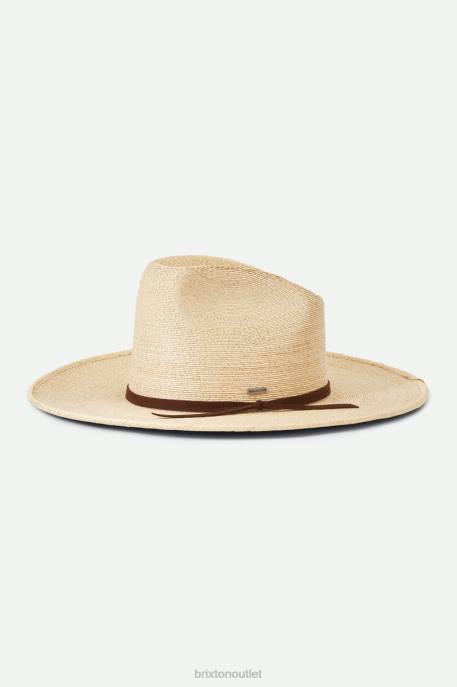 Unisex Brixton Natural Sedona Straw Reserve Cowboy Hat Accessories
