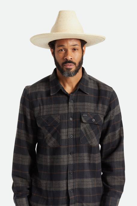 Unisex Brixton Natural Sedona Straw Reserve Cowboy Hat Accessories