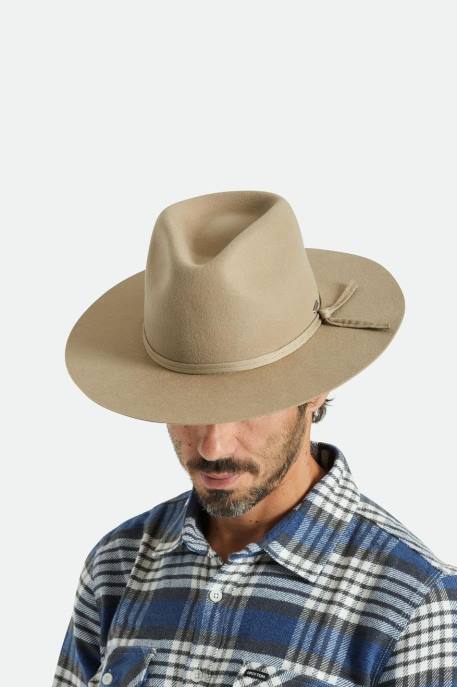 Unisex Brixton Sand Cohen Cowboy Hat Accessories