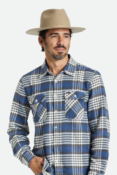 Unisex Brixton Sand Cohen Cowboy Hat Accessories
