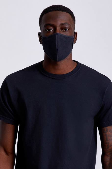 Unisex Brixton Black Arctic Fleece Face Mask Accessories