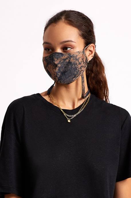 Unisex Brixton Black Sun Wash Everything Face Mask Accessories