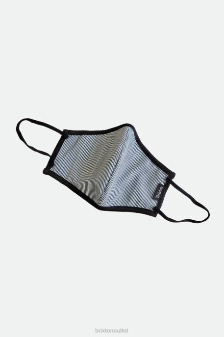 Unisex Brixton Engineer Antimicrobial 4-Way Stretch Face Mask Accessories