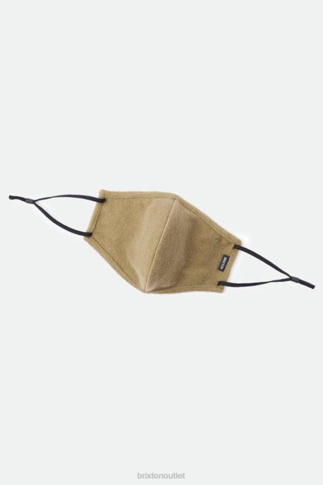 Unisex Brixton Military Olive Arctic Fleece Face Mask Accessories