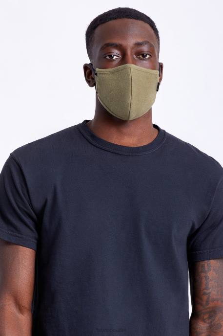 Unisex Brixton Military Olive Arctic Fleece Face Mask Accessories