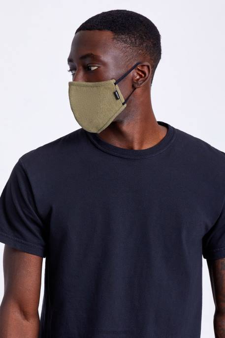 Unisex Brixton Military Olive Arctic Fleece Face Mask Accessories