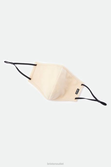 Unisex Brixton Oatmeal Arctic Fleece Face Mask Accessories