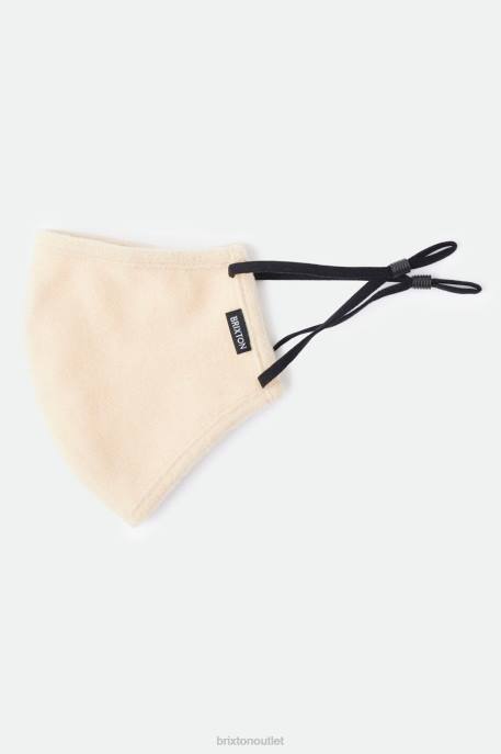 Unisex Brixton Oatmeal Arctic Fleece Face Mask Accessories
