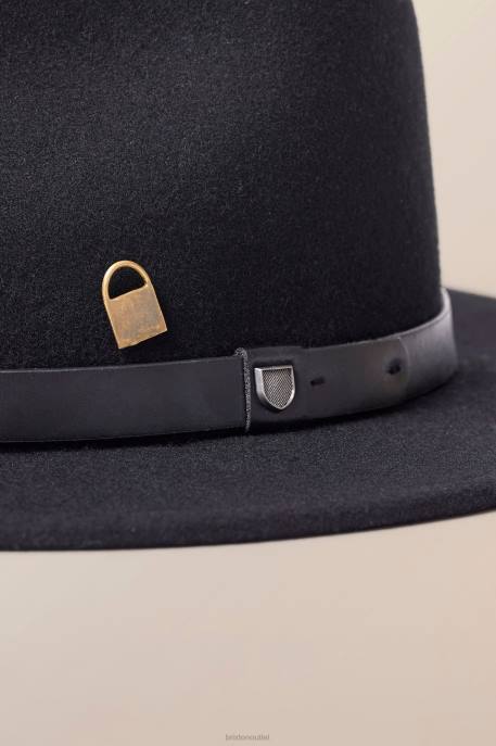 Unisex Brixton Lock Becket & Quill Brooches Accessories