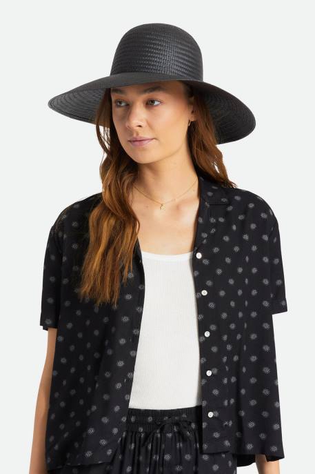 Women Brixton Black Janae Sun Hat Accessories
