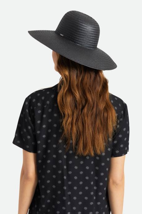 Women Brixton Black Janae Sun Hat Accessories