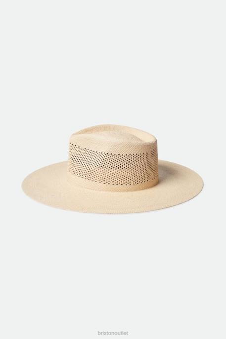 Women Brixton Catalina Sand Jo Panama Straw Rancher Accessories