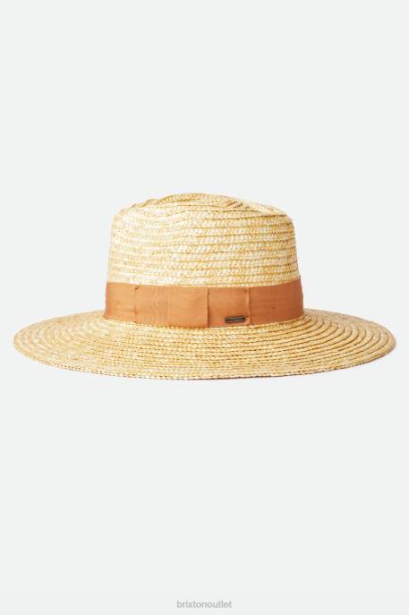 Women Brixton Honey/Lion Joanna Hat Accessories