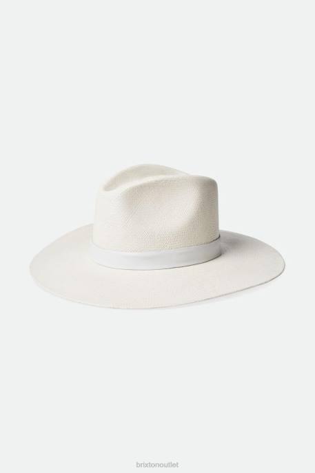 Women Brixton Panama White Harper Panama Straw Hat Accessories