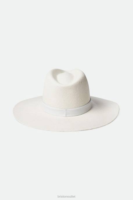 Women Brixton Panama White Harper Panama Straw Hat Accessories