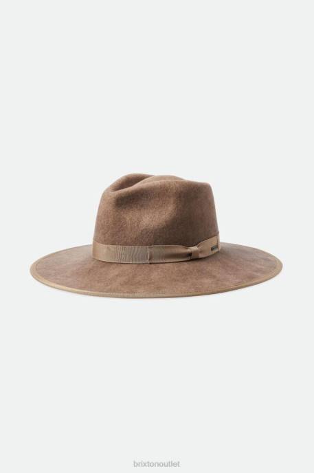 Women Brixton Sand Worn Wash Jo Rancher Hat Accessories