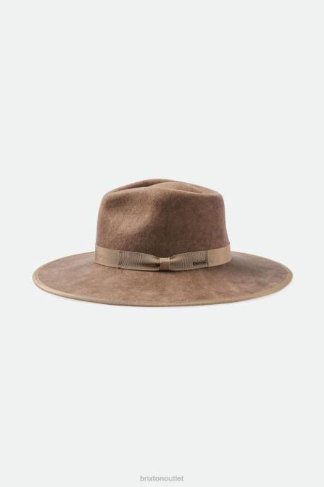 Women Brixton Sand Worn Wash Jo Rancher Hat Accessories