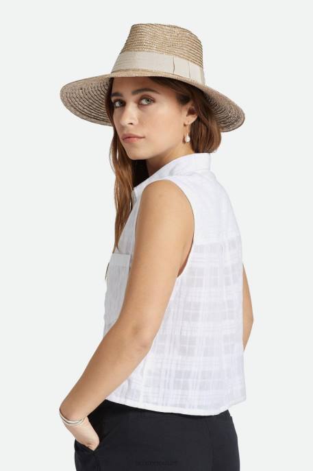 Women Brixton Smoke Grey Joanna Hat Accessories