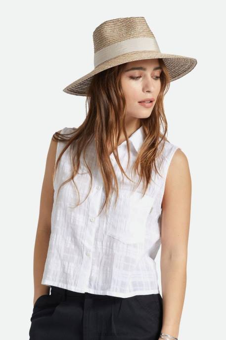 Women Brixton Smoke Grey Joanna Hat Accessories