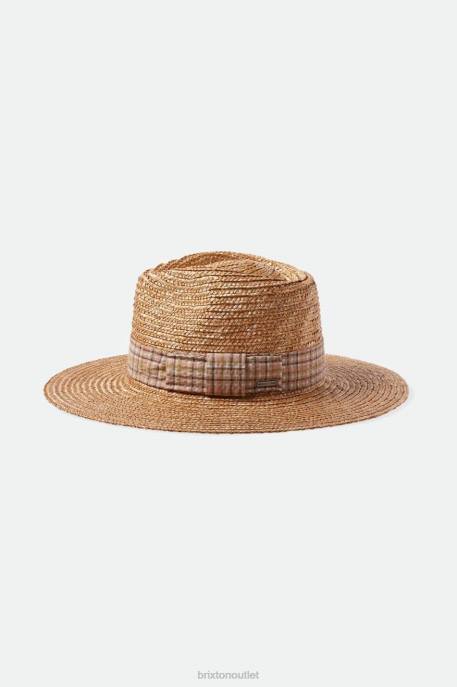 Women Brixton Tan/Sand Joanna Hat Accessories