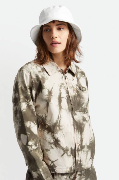 Women Brixton White Nora Bucket Hat Accessories