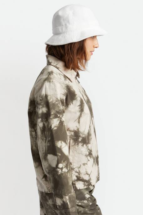 Women Brixton White Nora Bucket Hat Accessories