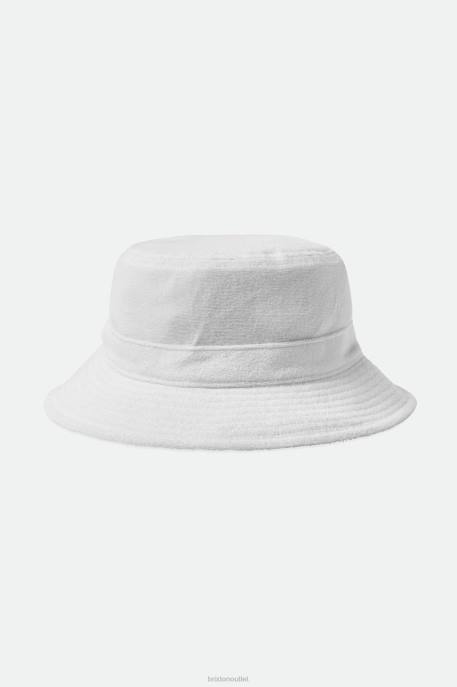 Women Brixton White Nora Bucket Hat Accessories