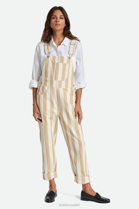 Women Brixton Sand Costa Overall Apparel