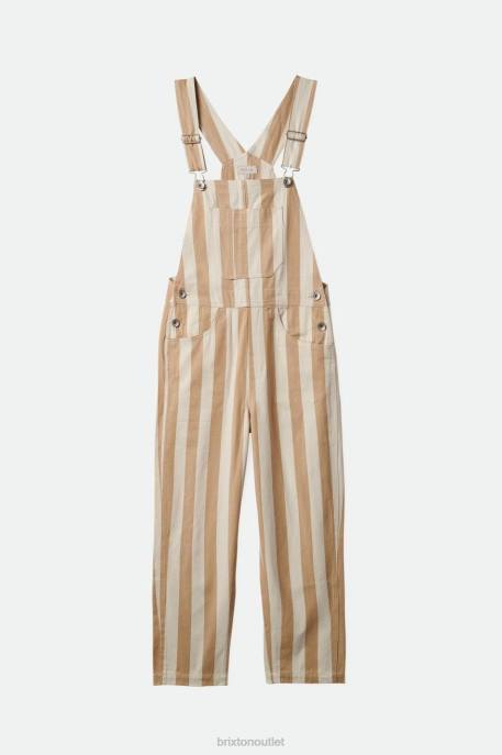 Women Brixton Sand Costa Overall Apparel