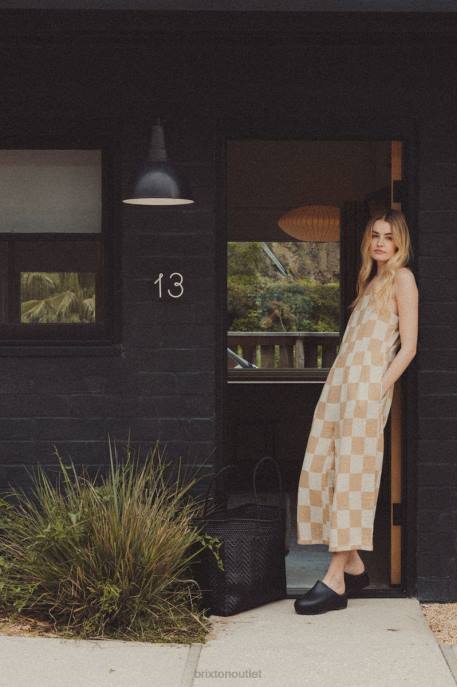 Women Brixton Sand Mykonos Jumpsuit Apparel