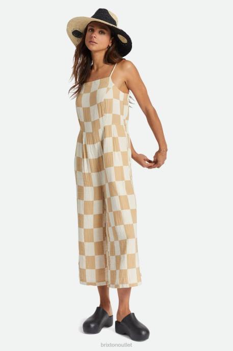 Women Brixton Sand Mykonos Jumpsuit Apparel