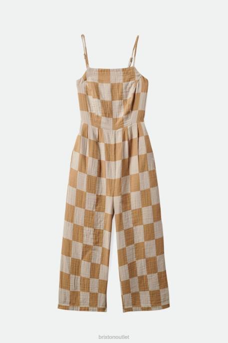 Women Brixton Sand Mykonos Jumpsuit Apparel