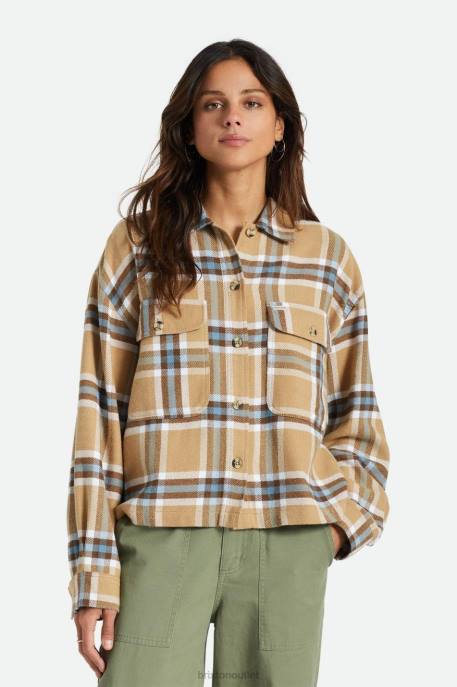 Women Brixton Mojave Bowery L/S Flannel Apparel