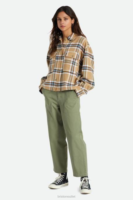 Women Brixton Mojave Bowery L/S Flannel Apparel