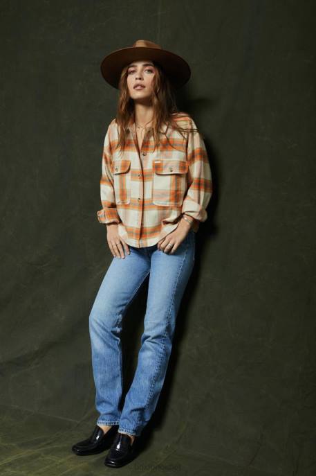 Women Brixton Whitecap Bowery L/S Flannel Apparel