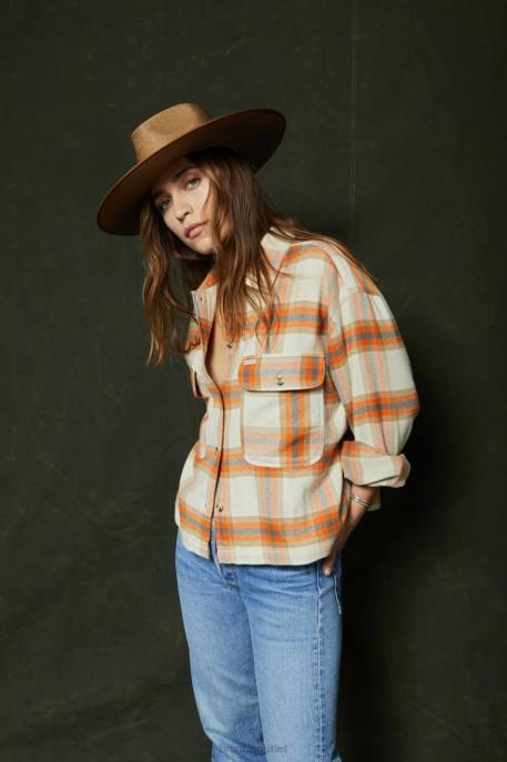 Women Brixton Whitecap Bowery L/S Flannel Apparel