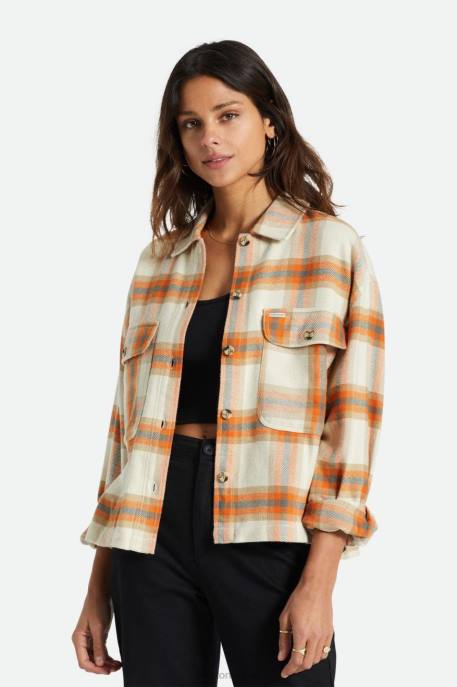 Women Brixton Whitecap Bowery L/S Flannel Apparel