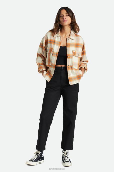 Women Brixton Whitecap Bowery L/S Flannel Apparel