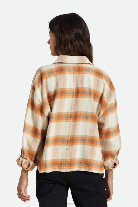 Women Brixton Whitecap Bowery L/S Flannel Apparel