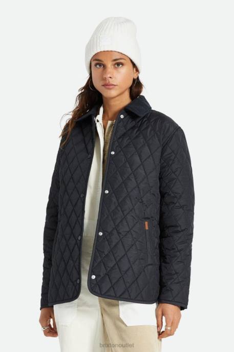 Women Brixton Black Cass Jacket Apparel