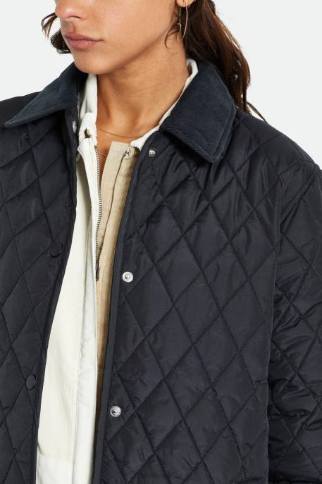 Women Brixton Black Cass Jacket Apparel