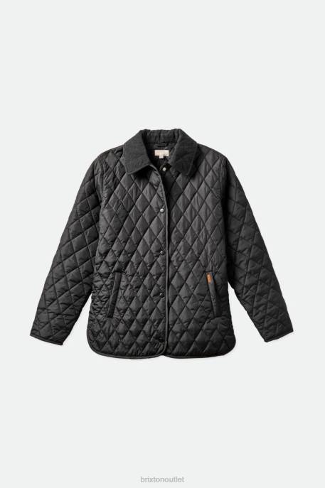 Women Brixton Black Cass Jacket Apparel