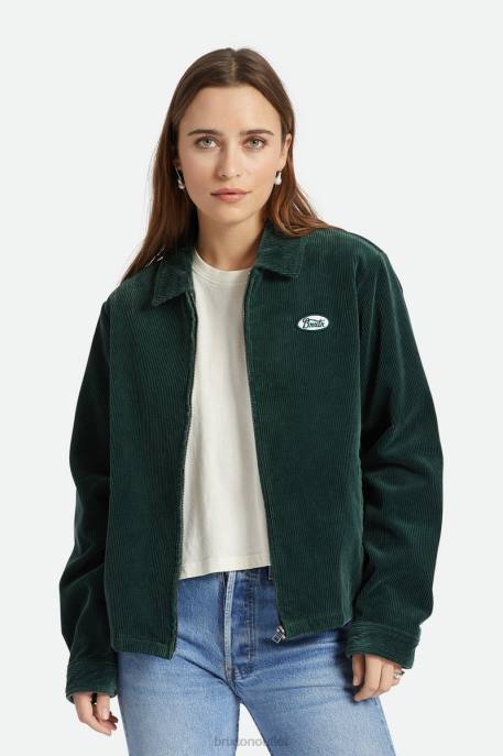 Women Brixton Emerald Utopia Jacket Apparel