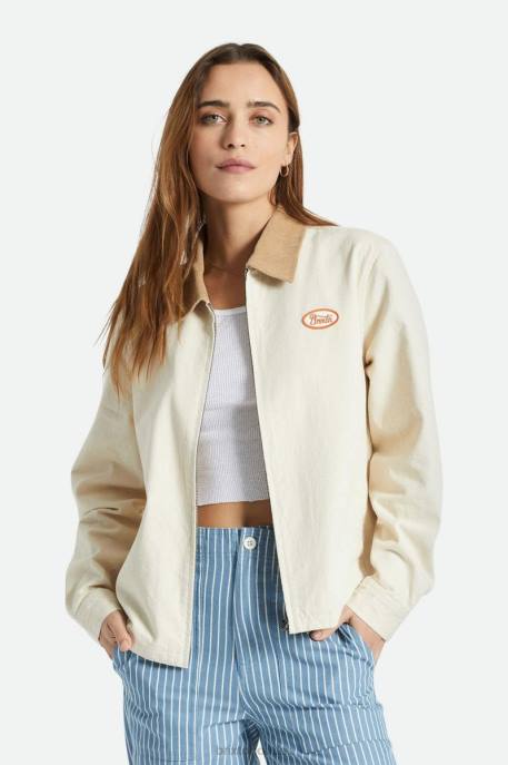 Women Brixton Natural Utopia Lightweight Jacket Apparel