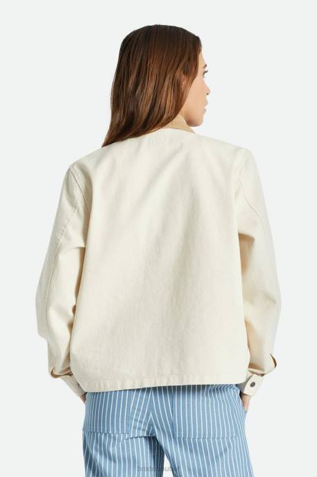 Women Brixton Natural Utopia Lightweight Jacket Apparel