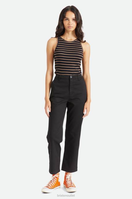 Women Brixton Black Victory Pant Apparel