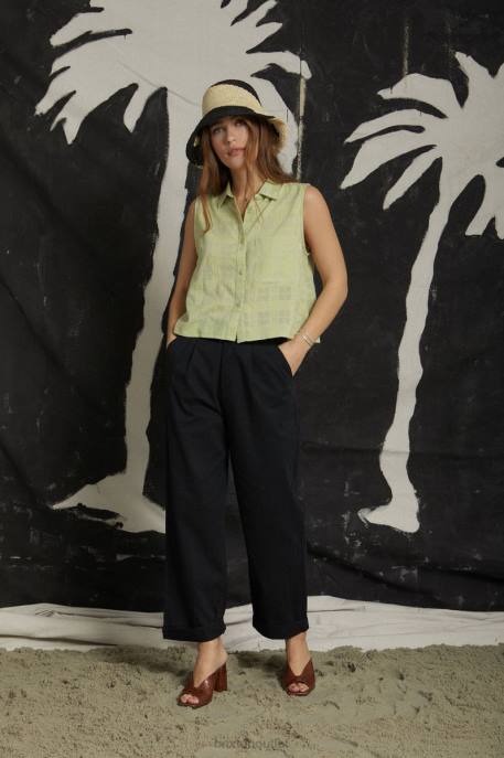 Women Brixton Black Victory Trouser Pant Apparel
