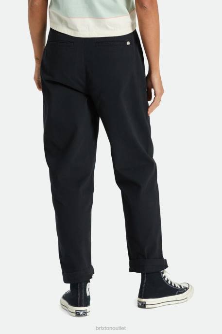 Women Brixton Black Victory Trouser Pant Apparel
